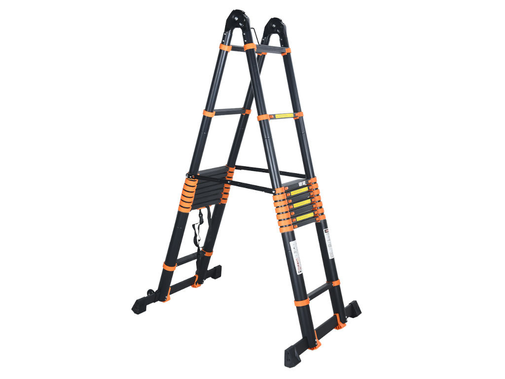 scara telescopica neagra multifunctionala profi 2x10